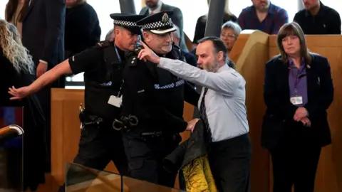 PA Media Protester