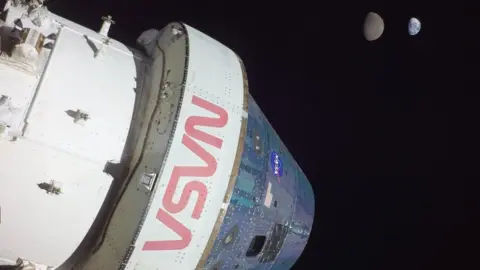 NASA Orion journey
