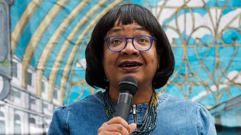 Getty Images Former shadow cabinet minister Diane Abbott