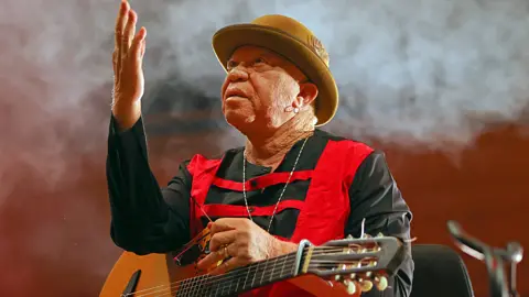 Anadolu Agency Salif Keita giving a concert in Ankara, Turkey - 2022