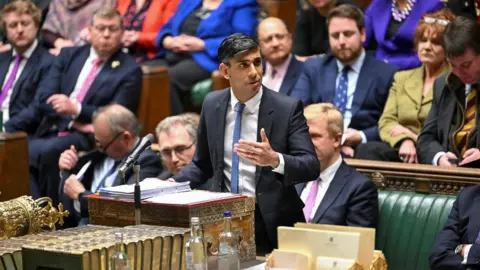 UK Parliament  Rishi Sunak at Prime Minister's Questions
