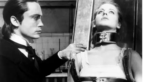 Alamy Udo Kier and Dalila Lazzaro in Flesh of Frankenstein