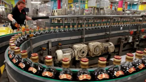 Reuters whisky production line