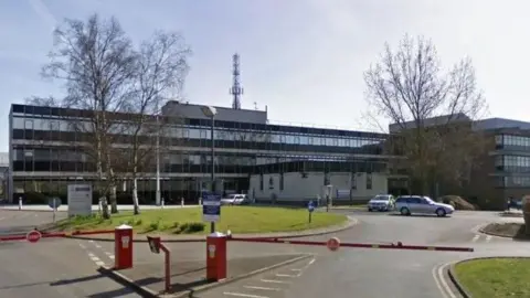 Google The exterior of the Herts Police headquarters in Welwyn Garden City