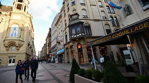 Downtown Luxembourg City. (Emmanuel Dunand/Getty)