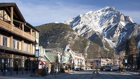 David Clapp/Getty Early morning in the town of Banff. (Credit: David Clapp/Getty)