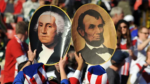 Getty Images George Washington and Abraham Lincoln both were aware of how their faces shaped people's opinions (Credit: Getty Images)