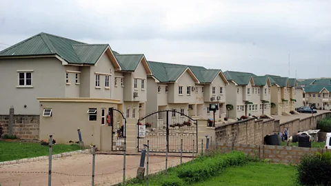 Getty Images The high cost of living and the massive urbanisation of Lagos have spurred a migration of poor and middle class residents to Ogun State. (Credit: Getty Images)