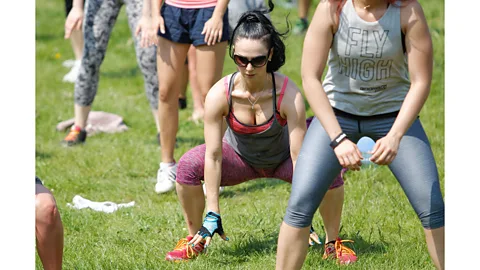Getty Images By working with and against gravity, squats can help to pump blood to your brain and give it a boost (Credit: Getty Images)