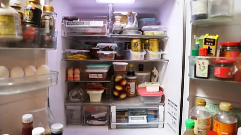 Rachel Nuwer A fully stocked fridge (Credit: Rachel Nuwer)