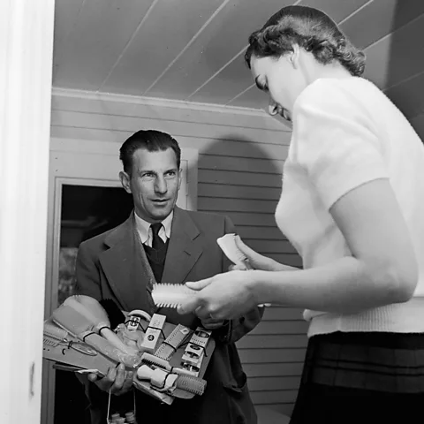 Getty Images Bob Cialdini's research showed the more people felt a social affinity to someone, the more likely they were to buy a product from them (Credit: Getty Images)