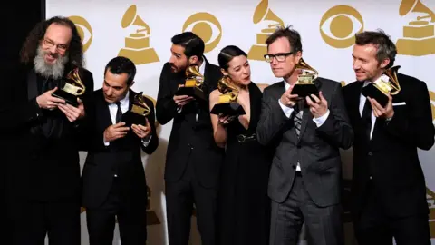 Getty Images Andrew Scheps, Greg Fidelman, Philip Allen, Beatriz Artola, Dan Wilson and Fraser T Smith