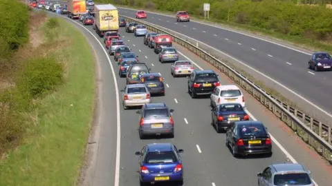 Sam Kelly via Geograph Traffic jam in York