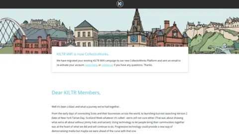 Kiltr Kiltr website