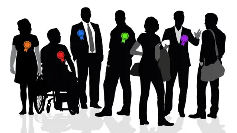 BBC Diversity in politics graphic