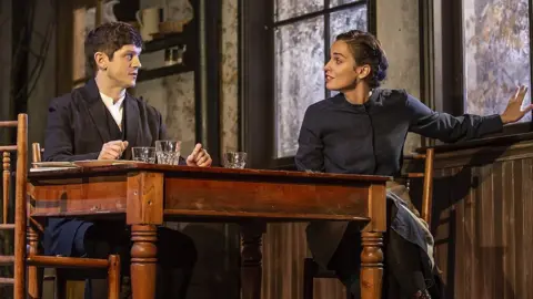 Pamela Raith Iwan Rheon and Heida Reed