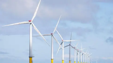 Alamy wind turbines