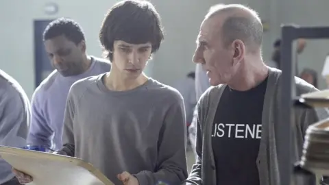 BBC Ben Whishaw and Pete Postlethwaite in Criminal Justice