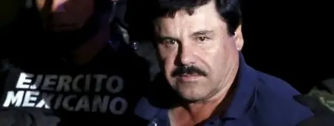 Reuters Joaquin "El Chapo" Guzman is paraded before the media after his arrest