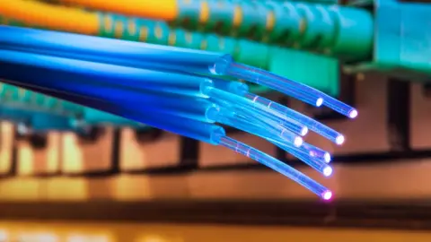 Getty Images Fibre optic cables