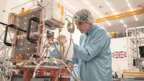 SSTL DoT- was launched in July on a Russian Soyuz rocket