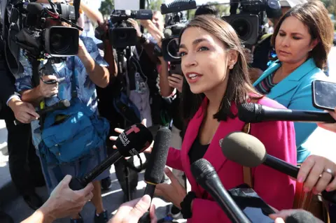 Getty Images Representative Alexandria Ocasio-Cortez