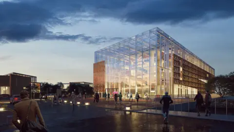 Scott Brownrigg Artist impression of museum in Cardiff Bay