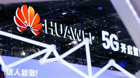 Getty Images Huawei 5G stand