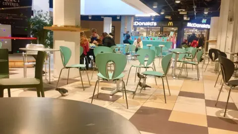 BBC Waverley Mall food court Pic: Angie Brown