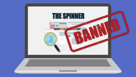 BBC/getty images The Spinner website