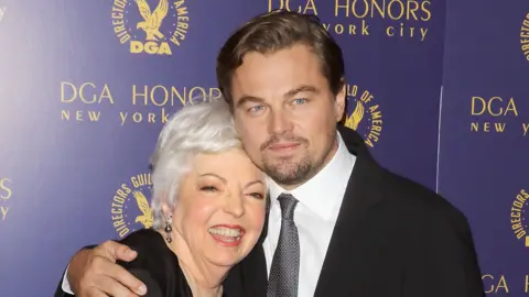 Getty Images Thelma Schoonmaker and Leonardo DiCaprio