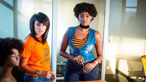 Marini Naturals Michelle Ntalami and Niyati Patel
