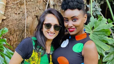 Marini Naturals Michelle Ntalami and Niyati Patel