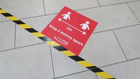 BBC road chef ground sign