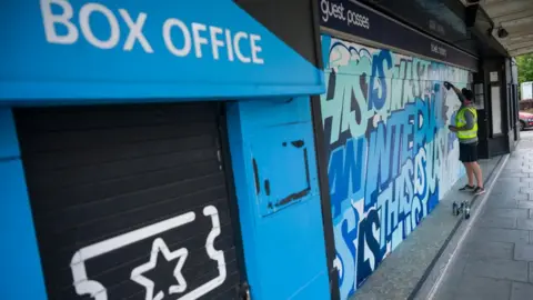 Getty Images Closed box office
