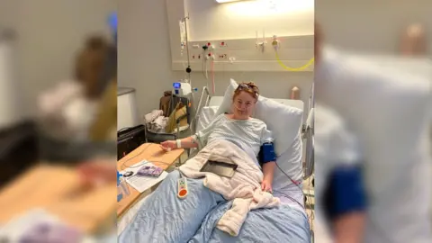 Cardiff and Vale health board Melanie James took part in the trial after her health deteriorated very quickly