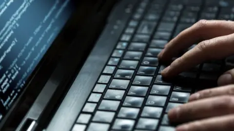 Getty Images Laptop typing