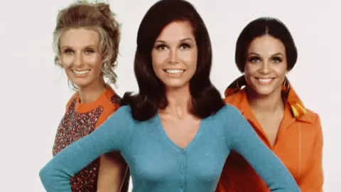 Getty Images The Mary Tyler Moore show aired in the 1970s and focused on a 30-something single TV producer