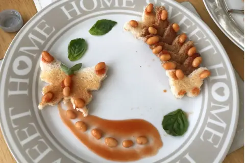 Ashleigh Gahagan Ashleigh Gahagan's butterfly bean creation