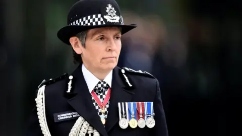 Reuters Cressida Dick at a passing-out parade at the Metropolitan Police Academy in London in 2017