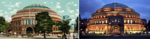Getty Images two Albert Halls
