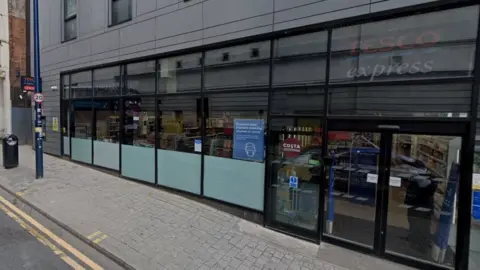 Google Tesco Express in Carr's Lane, Birmingham