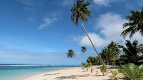 Getty Images Samoa beach