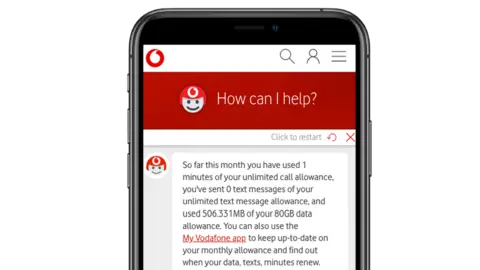 Vodafone Vodafone's TOBi chatbot handles 900,000 customer interactions a month