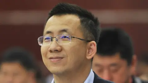 Getty Images ByteDance co-founder Zhang Yiming attends a forum at Fuzhou Strait International Conference & Exhibition Centre on June 18, 2016 in Fuzhou, Fujian Province of China.