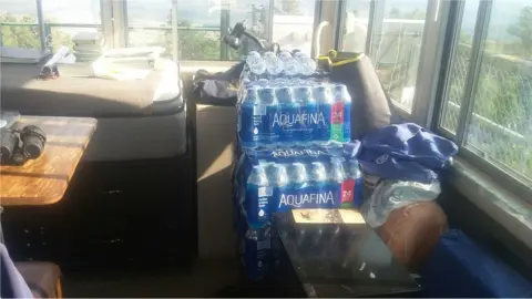 Don Slocum/US Forest Service Don Slocum's fire lookout