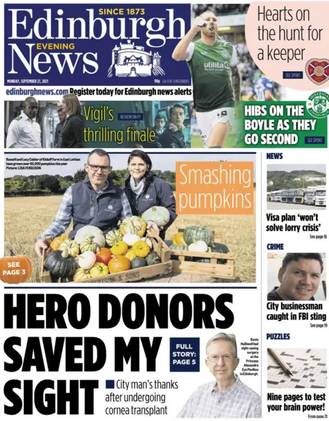 Edinburgh Evening News Edinburgh Evening News