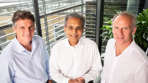 Piranha Photography Simon Morrish, Paddy Padmanathan, Sir Dave Lewis