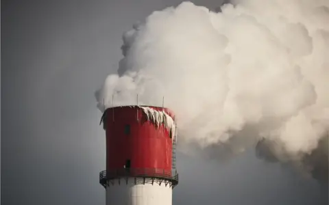 Getty Images Coal power plant chimney