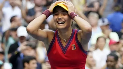 PA Media Emma Raducanu on winning the US Open
